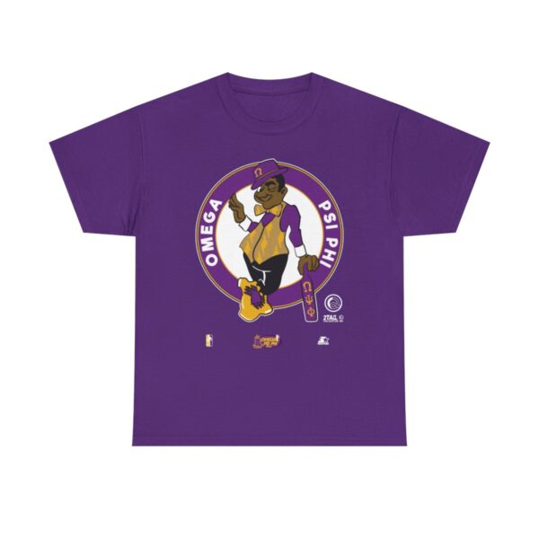 Omega Psi Phi Qs in 4 - Unisex Heavy Cotton Tee