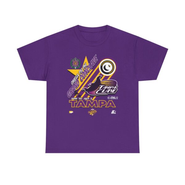 Full Tampa Clave QLB Omega Psi Phi - Unisex Heavy Cotton Tee
