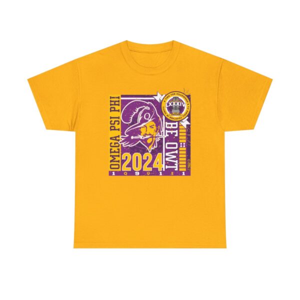 Vintage Buqs Full Clave Omega Psi Phi - Unisex Heavy Cotton Tee - Image 6