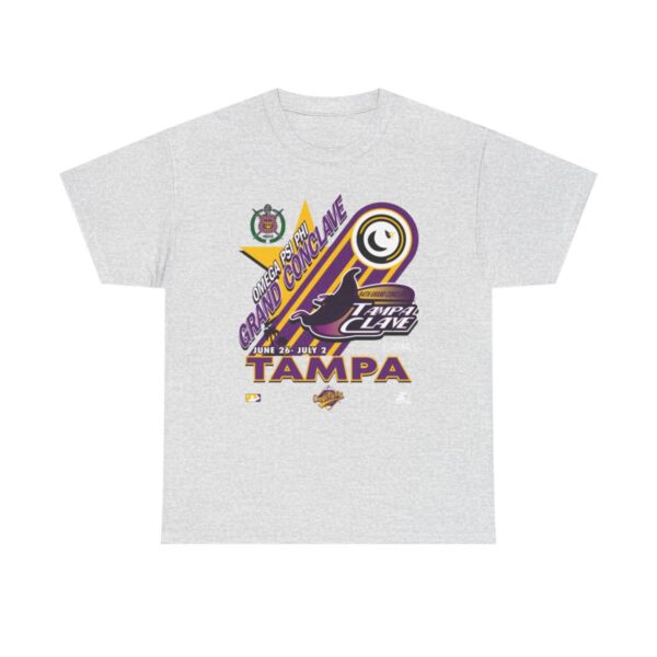 Full Tampa Clave QLB Omega Psi Phi - Unisex Heavy Cotton Tee - Image 3