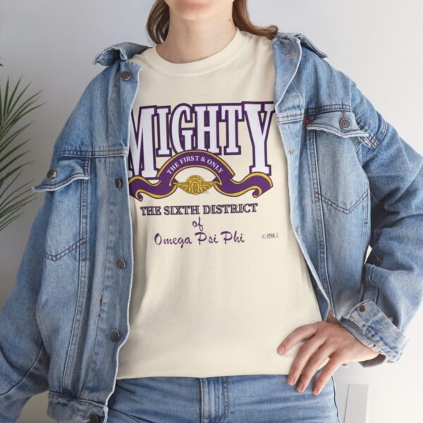 First and Only 6th of Omega Psi Phi - Unisex Jersey Short Sleeve Tee - Image 104