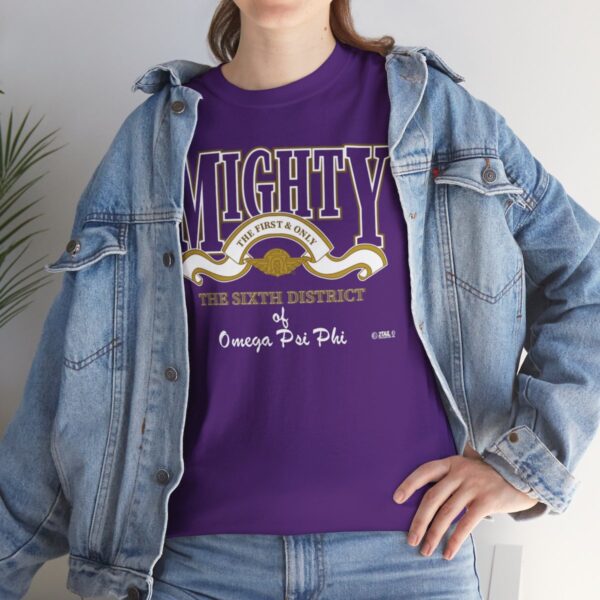 First and Only 6th of Omega Psi Phi - Unisex Jersey Short Sleeve Tee - Image 131