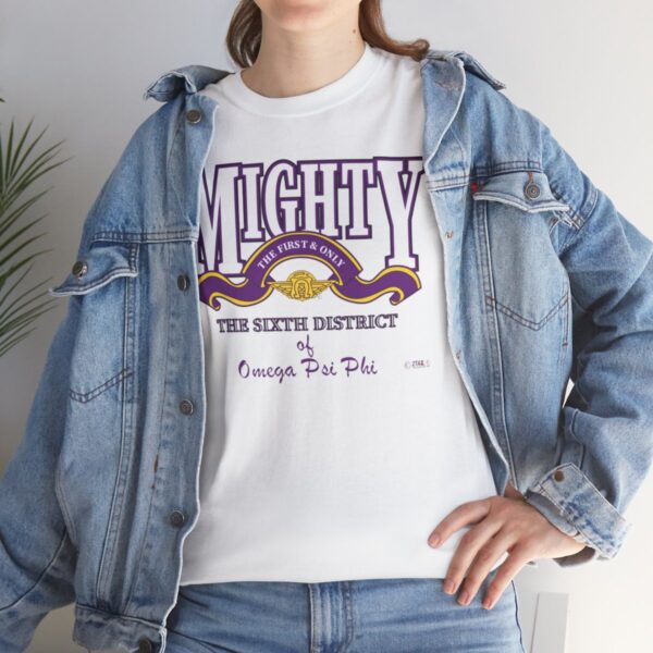 First and Only 6th of Omega Psi Phi - Unisex Jersey Short Sleeve Tee - Image 50