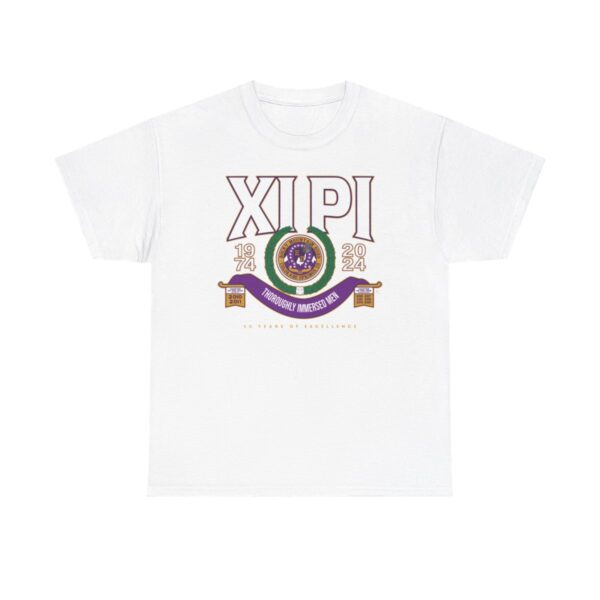 *CUSTOM* Xi Pi 50th - Unisex Heavy Cotton Tee - Image 2