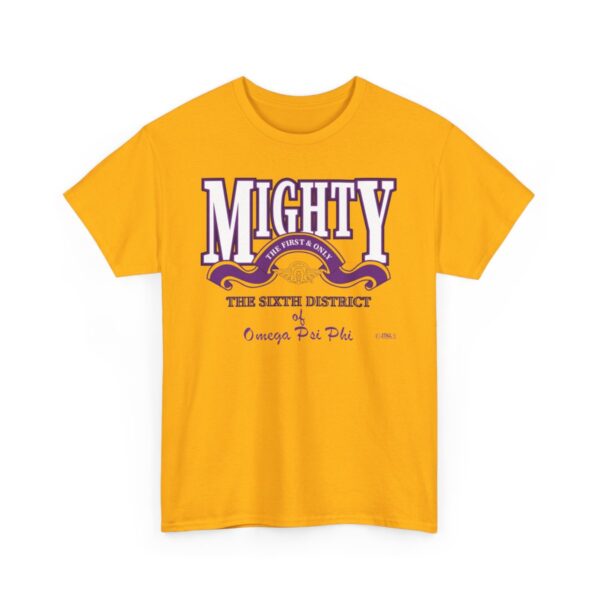 First and Only 6th of Omega Psi Phi - Unisex Jersey Short Sleeve Tee - Image 3