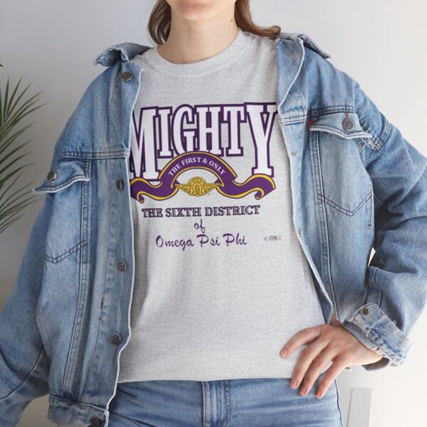 First and Only 6th of Omega Psi Phi - Unisex Jersey Short Sleeve Tee - Image 77