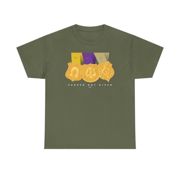 Earned Not Given Omega Psi Phi Gold Medalist -  Unisex Heavy Cotton Tee - Image 6