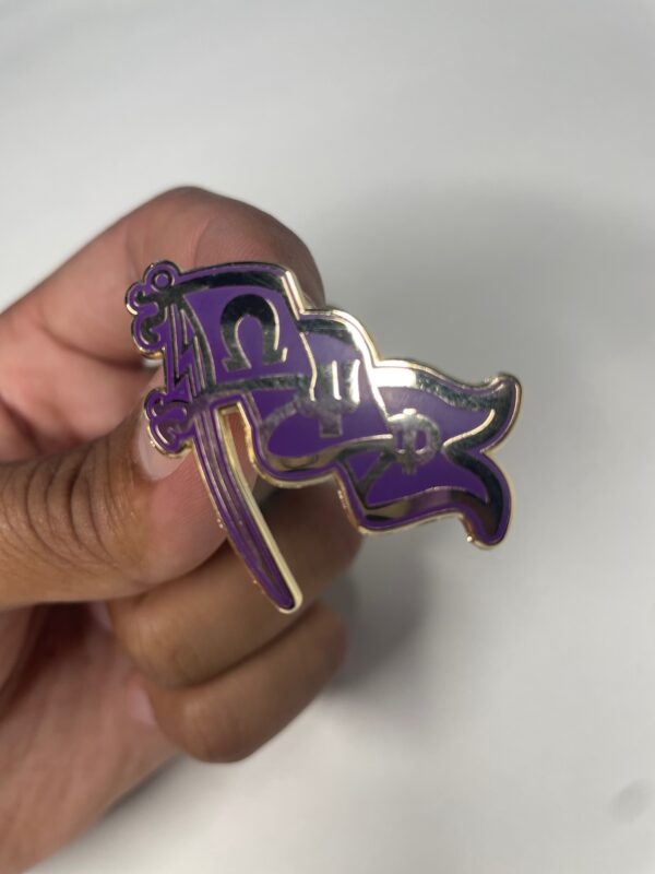 Omega Psi Phi Variety 1 - Hard Enamel Lapel Pins - Image 3