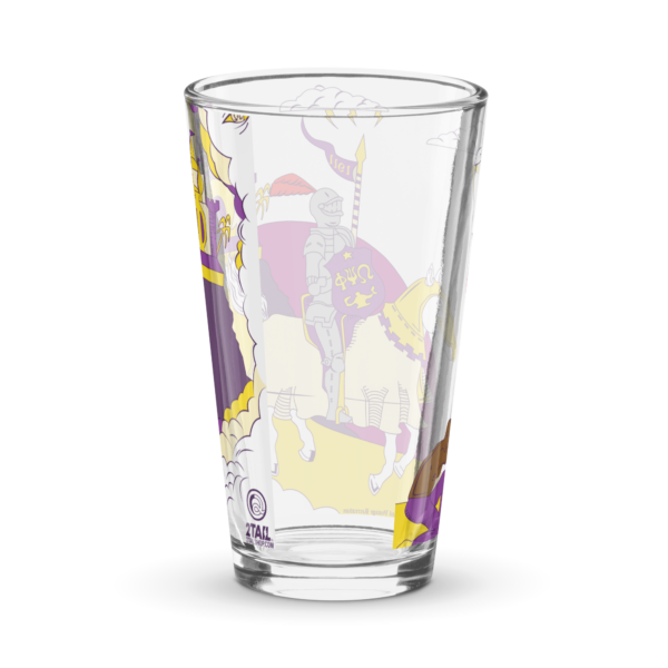 Omega Psi Phi Journey - NOT DISHWASHER SAFE 16oz Pint Glass - Image 3