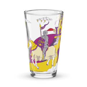 Omega Psi Phi Journey - NOT DISHWASHER SAFE 16oz Pint Glass