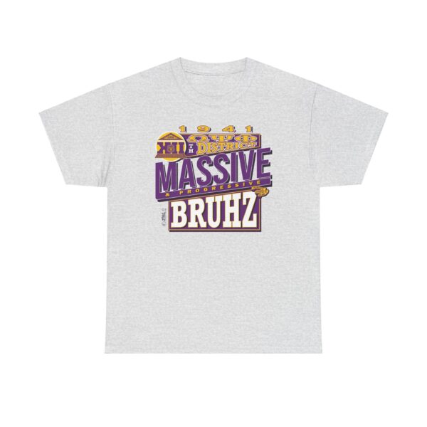 Vintage Massive & Progressive 12th D of Omega Psi Phi - Unisex Heavy Cotton Tee - Image 2