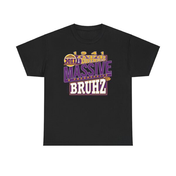 Vintage Massive & Progressive 12th D of Omega Psi Phi - Unisex Heavy Cotton Tee - Image 3