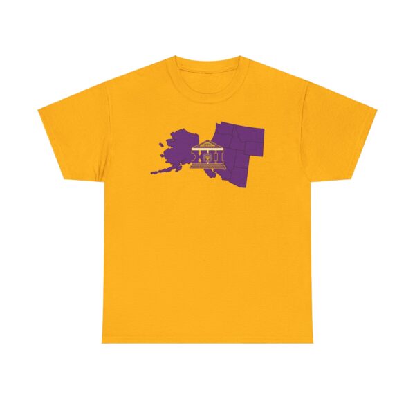 12th D States of Omega Psi Phi - Unisex Heavy Cotton Tee - Image 2