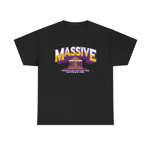 You Must Be Massive - Unisex Heavy Cotton Tee - Image 5