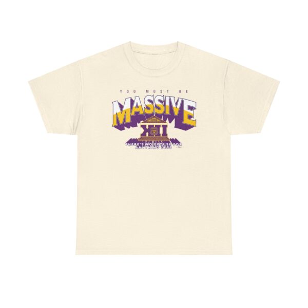 You Must Be Massive - Unisex Heavy Cotton Tee - Image 4