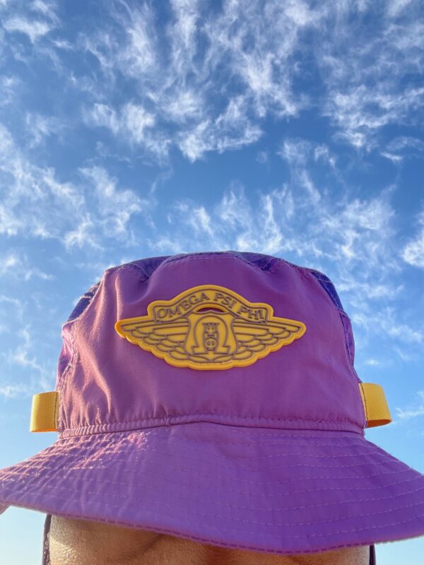Fly Brothers of Omega Psi Phi - Bucket Hat w/ Adjustable Fastener - Image 2