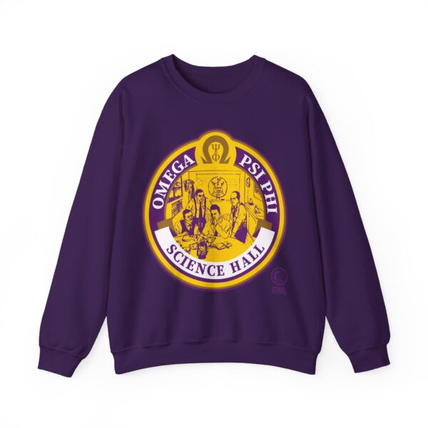 Omega Psi Phi Origins - Unisex Heavy Blend™ Crewneck Sweatshirt - Image 2
