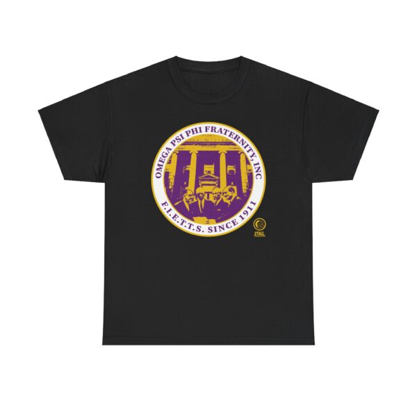 The Foundation of Omega Psi Phi - Unisex Heavy Cotton Tee - Image 2
