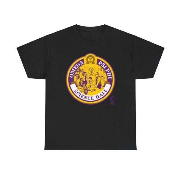 Omega Psi Phi Origins - Unisex Heavy Cotton Tee - Image 4