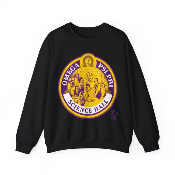 Omega Psi Phi Origins - Unisex Heavy Blend™ Crewneck Sweatshirt - Image 4