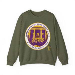 The Foundation of Omega Psi Phi - Unisex Heavy Blend™ Crewneck Sweatshirt