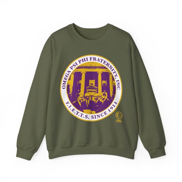 The Foundation of Omega Psi Phi - Unisex Heavy Blend™ Crewneck Sweatshirt
