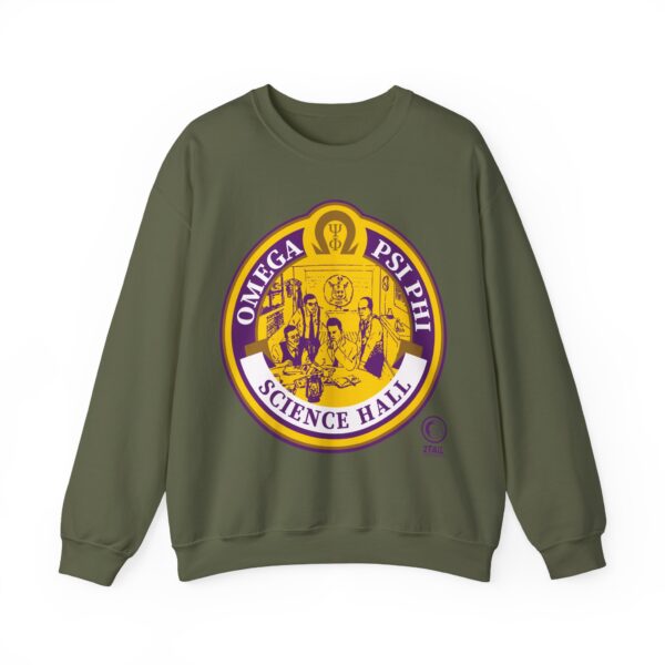 Omega Psi Phi Origins - Unisex Heavy Blend™ Crewneck Sweatshirt - Image 5