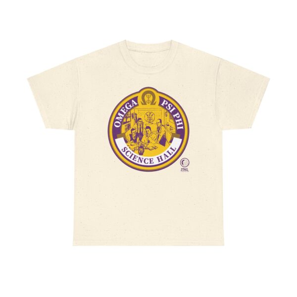 Omega Psi Phi Origins - Unisex Heavy Cotton Tee - Image 2