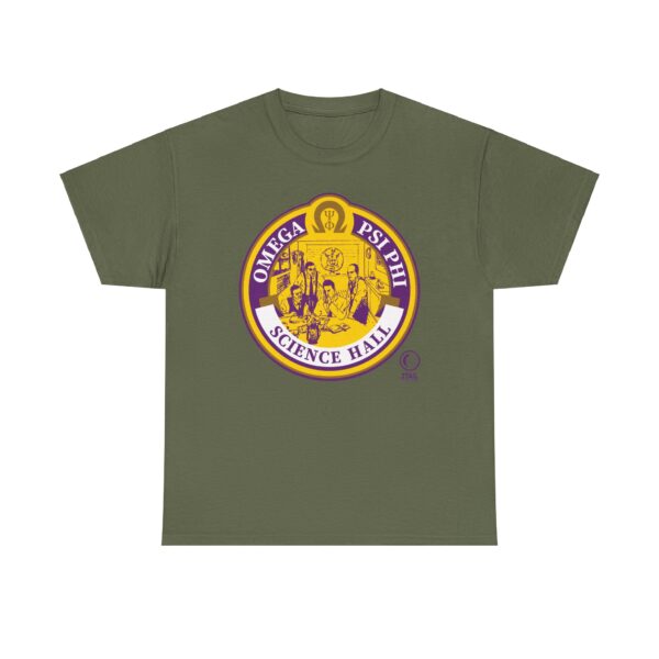 Omega Psi Phi Origins - Unisex Heavy Cotton Tee - Image 5
