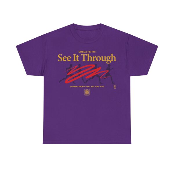 See It Through to Omega Psi Phi - Unisex Heavy Cotton Tee